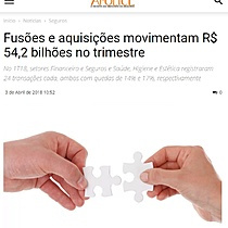 Fuses e aquisies movimentam R$ 54,2 bilhes no trimestre